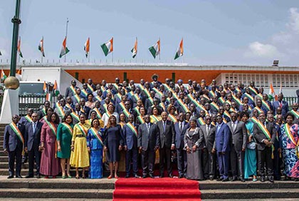 Cérémonie de clôture de la session ordinaire 2022 de l'Assemblée nationale