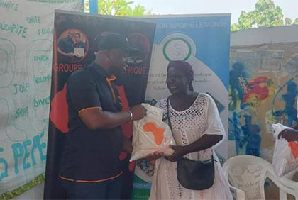 Fête de fin d’année: Le Groupe Leaders d’Afrique aux côtés des Femmes de Port-Bouët 