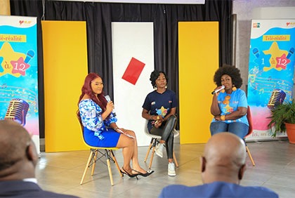 Conférence de presse de lancement de la saison 4 de la téléréalité « 1 à 12 »