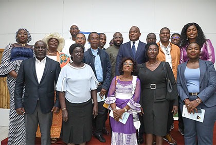 Cérémonie de présentation officielle du livre 