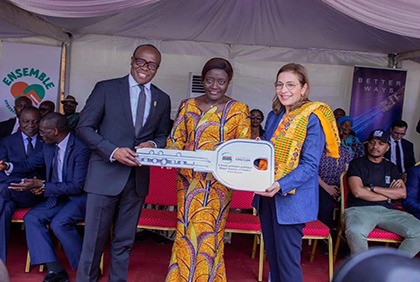 Appui à l’éducation: Inauguration de l’école primaire Magic System d’Ellokro (Port Bouet)