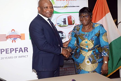 Côte d'Ivoire : le coordonnateur mondial de la lutte contre le VIH Sida réaffirme le soutien du PEPFAR  à la Nouvelle PSP-CI