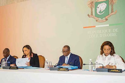 Conseil des ministres du mercredi 1er février 2023