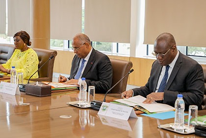 Réunion du Conseil National de Sécurité (CNS)