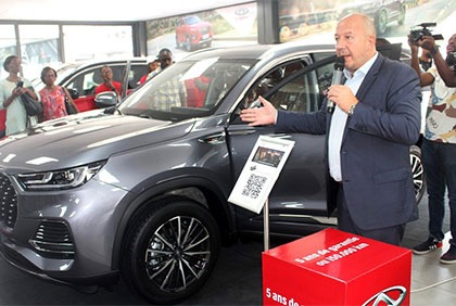 Automobile: Présentation des véhicules de marque Chery TIGGO pro de Sada Motors Côte d'Ivoire