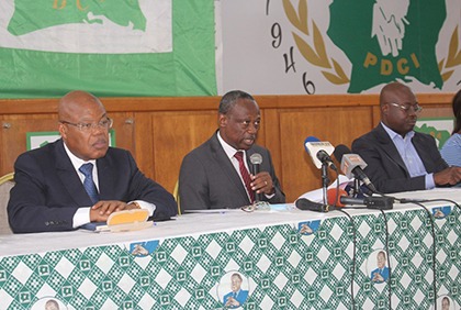 Déjeuner de presse annuel du PDCI RDA