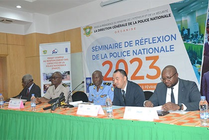 Yamoussoukro: ouverture de réflexion de la Police Nationale