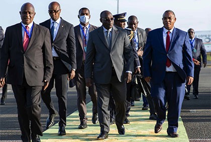 36è Sommet de l'Union Africaine : arrivée du Vice-Président de la République à Addis-Abeba