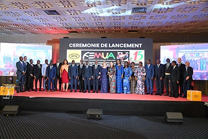 Cérémonie de lancement de la 15ème édition du Festival des musiques urbaines d'Anoumanbo (FEMUA)