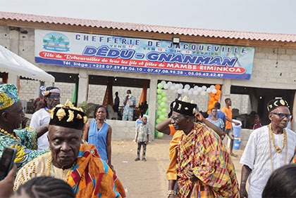 Culture : les grandes familles  de Jacqueville célèbrent la 1ère édition du Dêdou-Gnaman