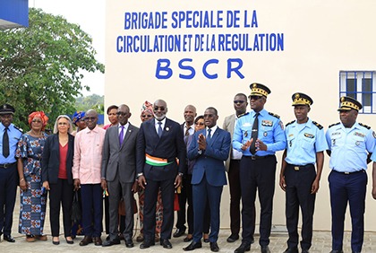 Sécurité : la mairie de Cocody offre un bâtiment à la brigade spéciale de la circulation et de la régulation