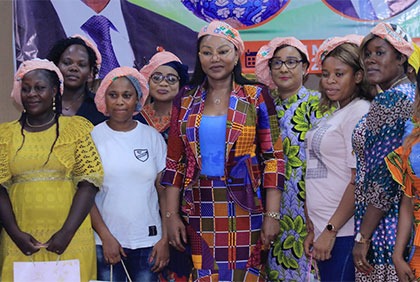 Politique: Cérémonie de présentation de vœux de la jeunesse féminine et professionnelle du RHDP