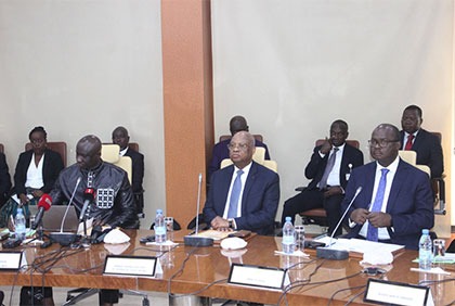 Ouverture de la réunion du bureau de l'Association des Banques Centrales Africaines (ABCA)