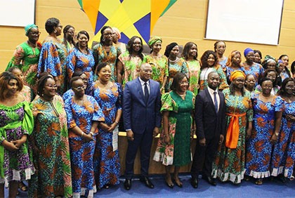 Célébration de la journée internationale des droits de la femme à la CNPS