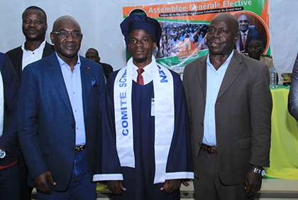 Côte d'Ivoire: réélu président l'Union de la Nouvelle Génération Estudiantine du Grand Nord (UNGEN), Doh Samuel Coulibaly investi