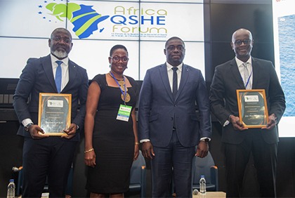 Développement durable : ''Foxtrot International'' remporte un Award au ‘’Africa QSHE Forum 2023’’