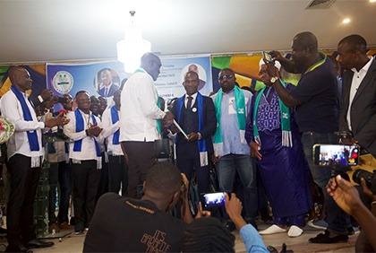 Cocody: Cérémonie d’investiture du président de la jeunesse communale