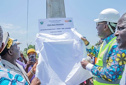 Electrification rurale : le Ministre Souleymane Diarrassouba parraine la cérémonie de mise sous tension de 4 localités de Yamoussoukro