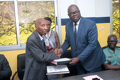 Signature de convention de financement pour la protection des parcs et réserves