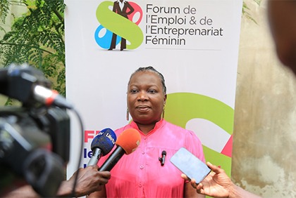 Conférence de presse relative au lancement du forum de l'emploi et de l'entreprenariat féminin