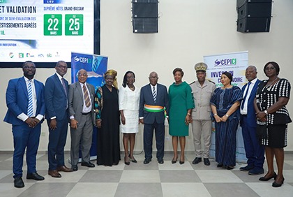 Atelier portant examen et validation du rapport de suivi évaluation des investissements agréés focus 2016-2018 du CEPICI