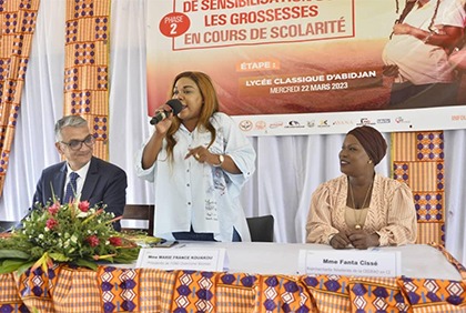 Opération de sensibilisation des élèves du Lycée classique contre les grossesses en milieu scolaire