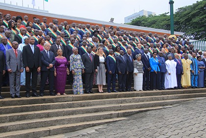 Cérémonie d’ouverture de la session ordinaire 2023 de l’Assemblée nationale de Côte d’Ivoire