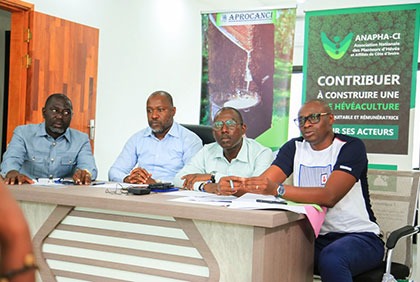 Filière hévéa: conférence de presse de dénonciation du non-respect  de l’ordonnance relative à adhésion au sein de l’organisation interprofessionnelle agricole