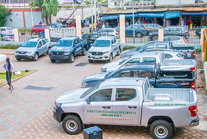 Treichville : la mairie et ses structures partenaires dotées en véhicules