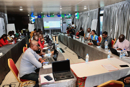 Changements climatiques: Clôture de l’Atelier de formation des acteurs nationaux à l'utilisation de la plateforme du système Mesure - Notification et Vérification (MNV)