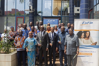 Célébration de la fête du travail au Fonds de développement de formation professionnelle (FDFP) 
