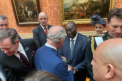 Participation du vice-président de la république à la Réception offerte au Palais de Buckingham