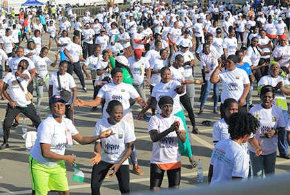 Abobo : 4e édition du marathon des femmes de Côte d’Ivoire