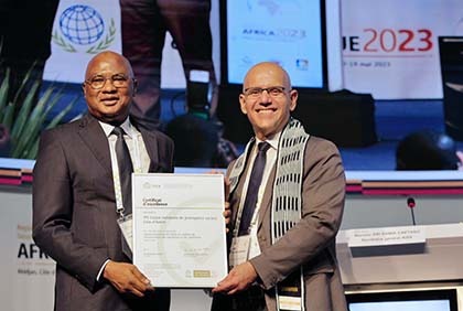 Sécurité sociale : la CNPS obtient le '' Prix AISS'' des bonnes pratiques pour Afrique