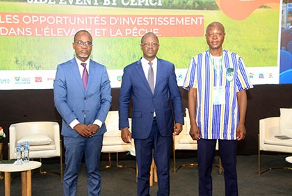 Secteur de l'élevage en Côte d'Ivoire: Panel à l'initiative du CEPICI relatif à la recherche d'opportunités et d'expériences en terme de ressources halieutiques