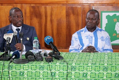 Politique/conférence de presse du porte-parole du PDCI RDA relative à la situation socio politique du pays