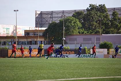 Football/Ligue 2: Match Africa Sport - Agir de Guiberoua