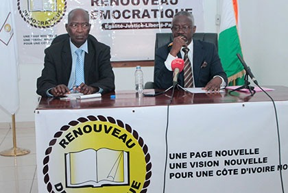 Politique santé: conférence du Président du Renouveau démocratique