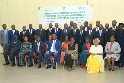 Ouverture du séminaire de formation des directeurs centraux du ministère du Budget et ceux de l'Economie et des Finances
