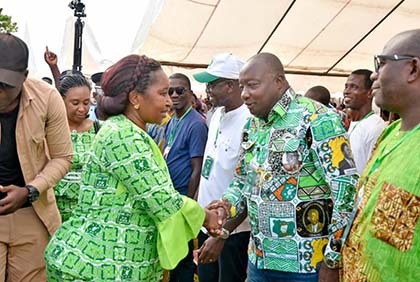 Nommée déléguée Pdci de Grand-Bassam/ Me Linda Diplo aux militants : « Demeurez debout jusqu’à la victoire »