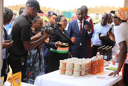 Filière cajou: cérémonie d'ouverture de la « fête des mères en cajou » à Cocody