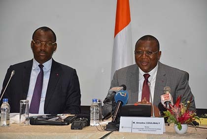 Conference de presse annonçant la participation de la Côte d'Ivoire à Viva Tech