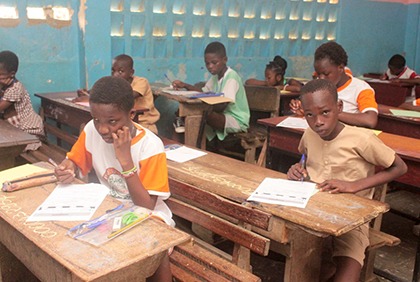 Examen à grand tirage: début des épreuves écrites du CEPE