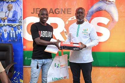 Grand jeu 10 ans du Loto Bonheur : les gagnants ont reçu leurs machines Loto Bonheur