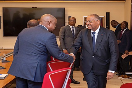 Retrait du nom de Laurent Gbagbo de la liste électorale provisoire 2023: Le Premier ministre Patrick Achi accorde une audience à une délégation du PPA-CI