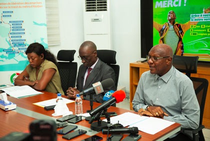 Indemnisation et libération de la ligne 1 du métro d'Abidjan: Point de presse relatif à l’état des lieux