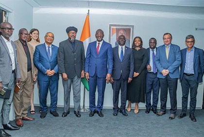 Ajustement des tarifs de l’électricité : le Ministre Souleymane Diarrassouba échange avec le secteur privé