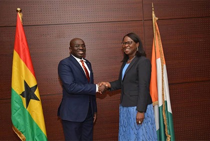 Cérémonie de Lancement du Roaming Communautaire entre la Côte d’Ivoire et le Ghana