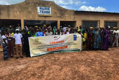 Lutte contre l'extrémisme violent: le PNUD mène une caravane dans le nord de la Côte d'Ivoire