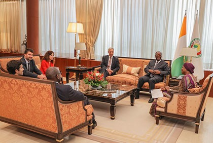 Entretien du chef de l’Etat  avec le Ministre portugais des Affaires Etrangères